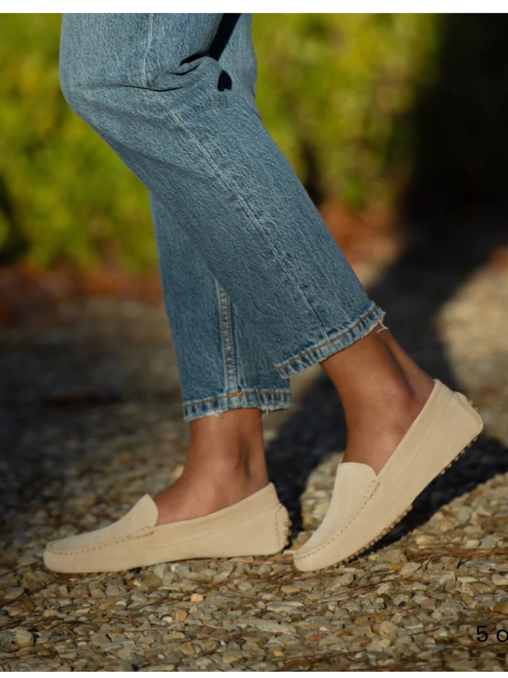 M. Gemi Latte Suede Felize Drivers